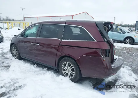 2013 Honda Odyssey Ex z USA, uszkodzony, nr VIN 5FNRL5H49DB054293